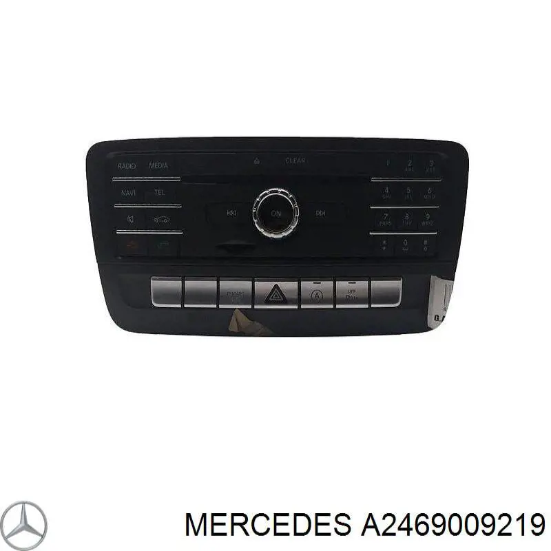 A2469009219 Mercedes Bloque de botones de la consola central