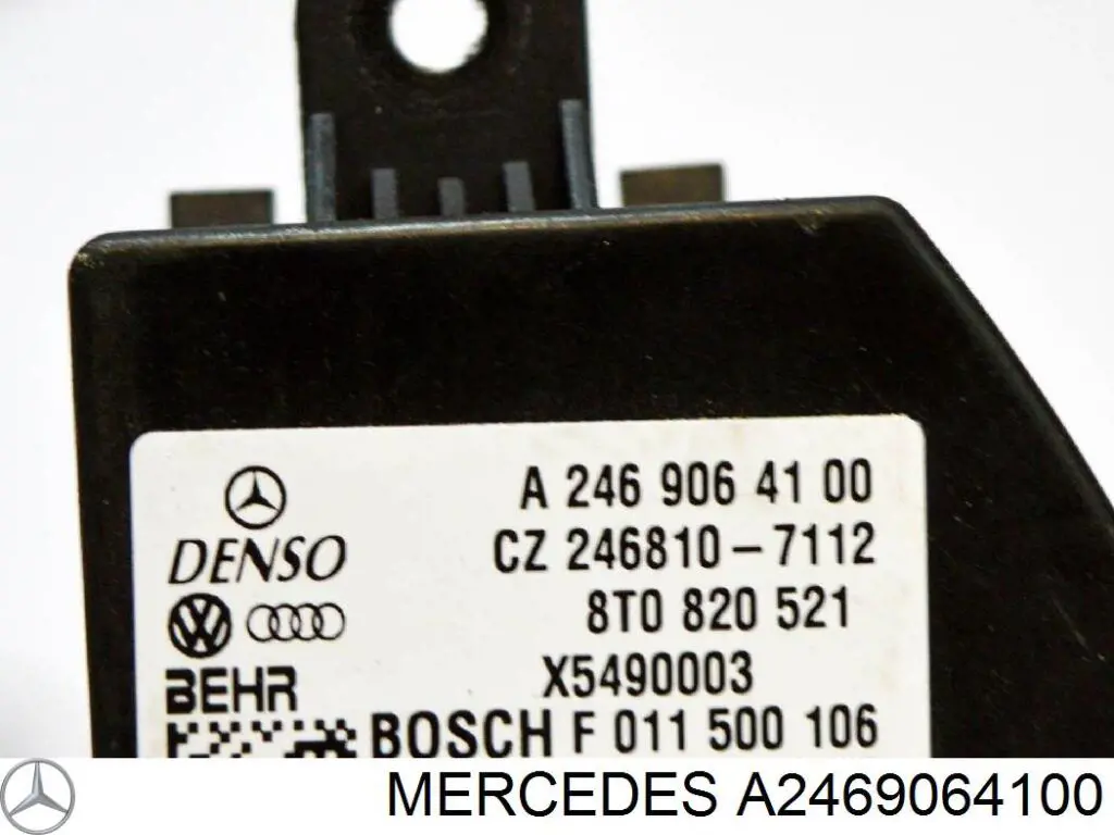 Resitencia, ventilador habitáculo Mercedes A2469064100