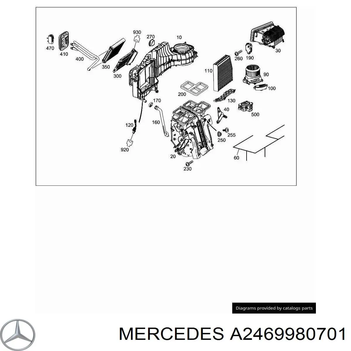A2469980701 Mercedes 