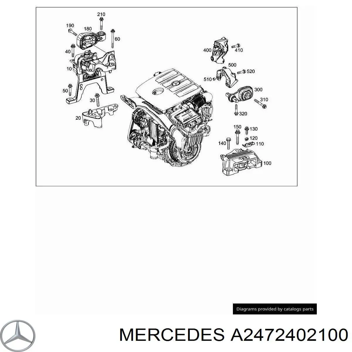 Montaje De Transmision (Montaje De Caja De Cambios) para Mercedes A (W177)