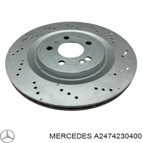 A2474230400 Mercedes Freno de disco trasero