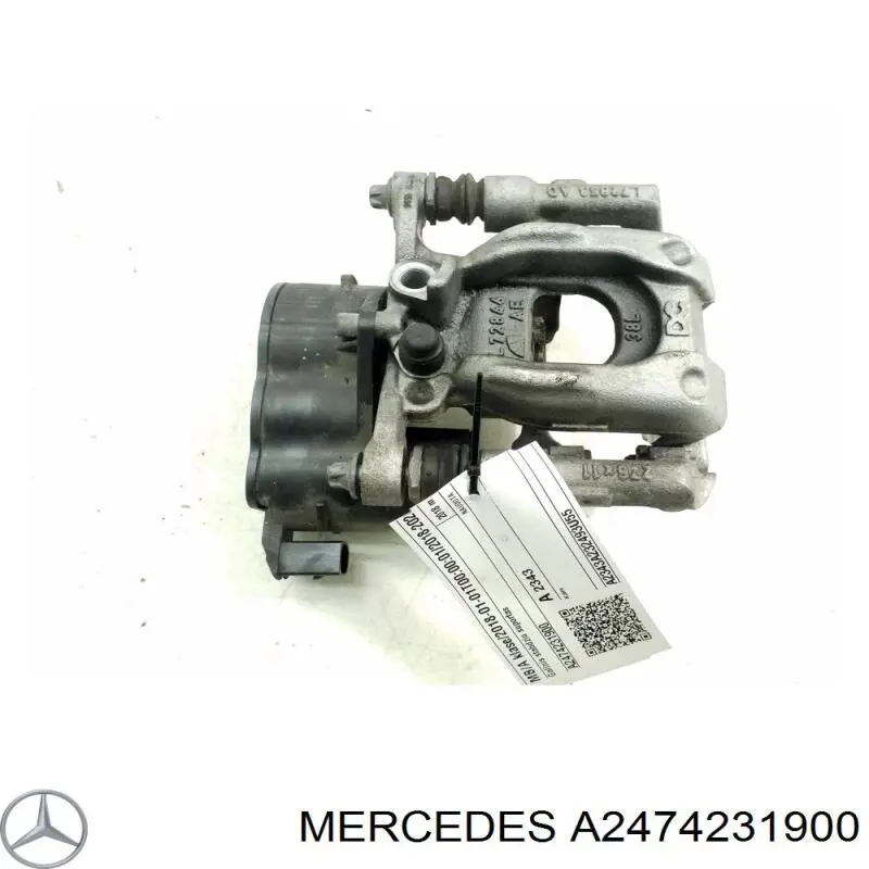 Comprar A2474231900 Mercedes Pinza de freno trasera izquierda
