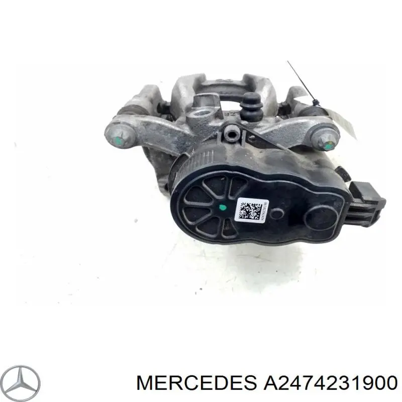 2474231900 Mercedes pinza de freno trasera izquierda