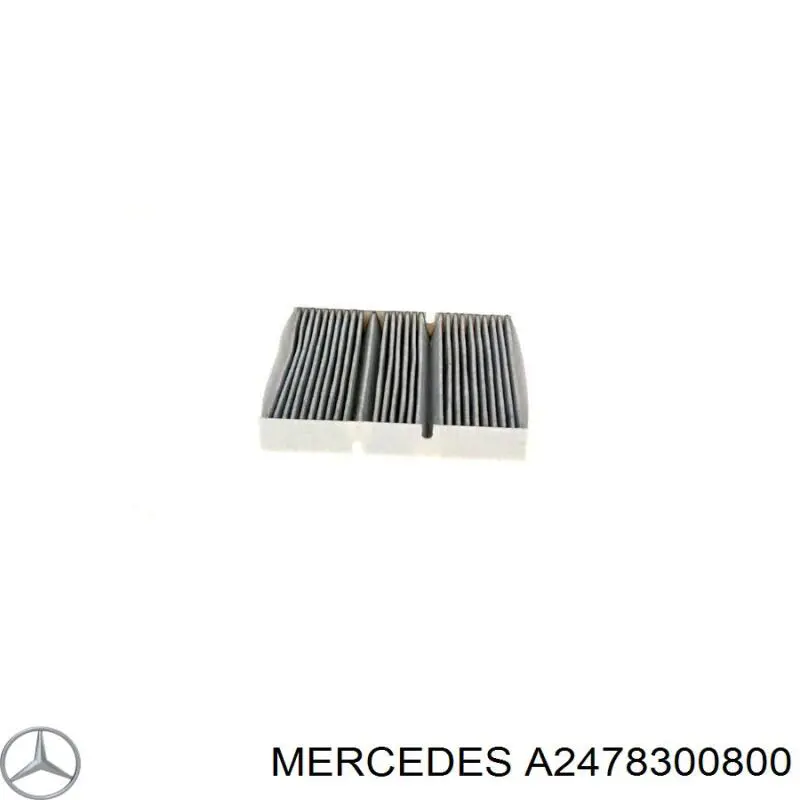 A2478300800 Mercedes filtro habitáculo