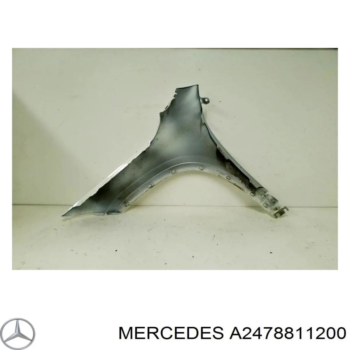 Guardabarros delanteros derecho Mercedes A2478811200 precio, desde 209,27 EUR