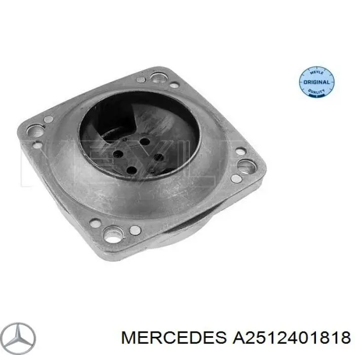 A2512401818 Mercedes montaje de transmision (montaje de caja de cambios)