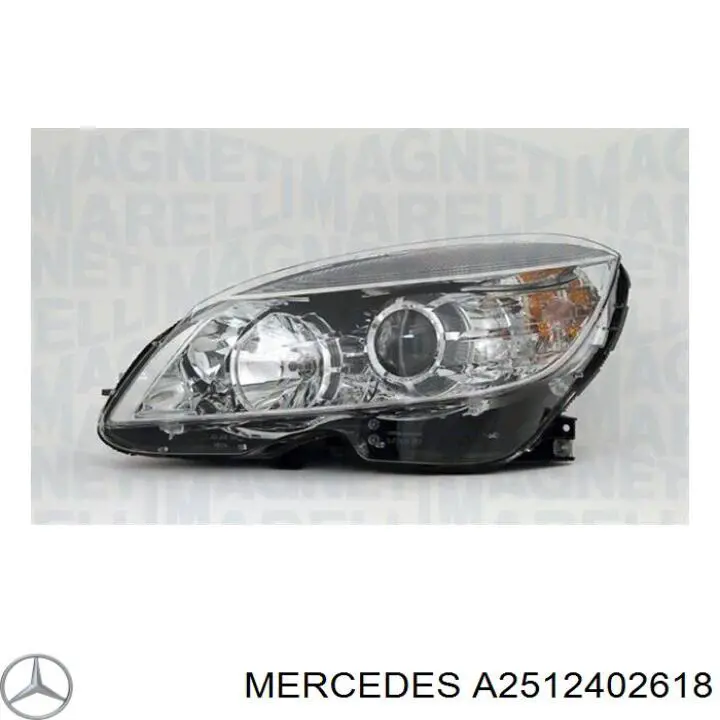 A2512402618 Mercedes montaje de transmision (montaje de caja de cambios)