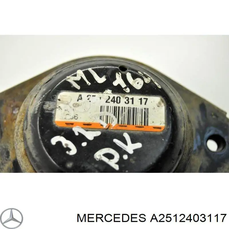 Comprar A2512403117 Mercedes Soporte de motor, Izquierda / Derecha