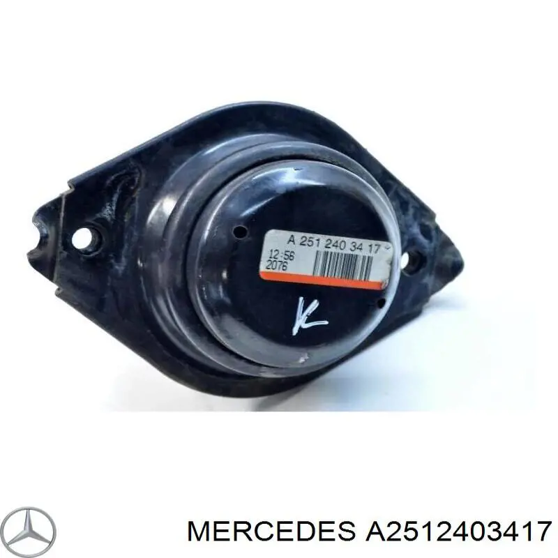 2512403417 Mercedes soporte de motor, izquierda / derecha