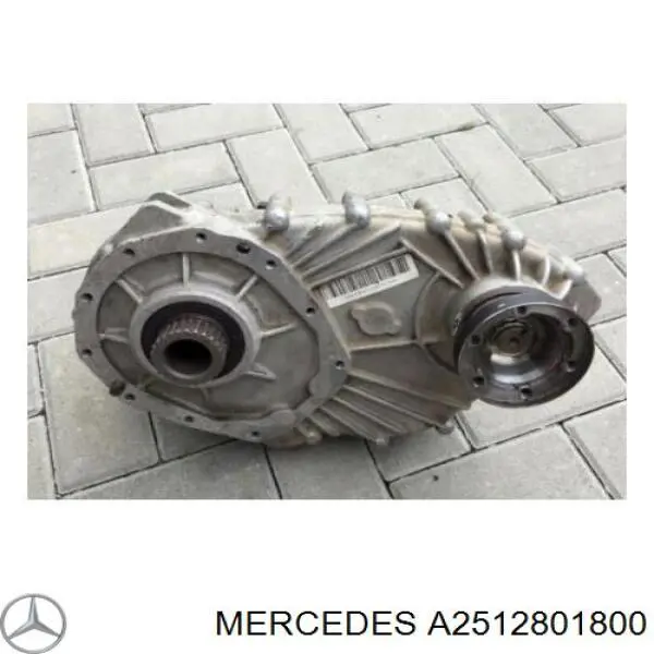 A2512801800 Mercedes caja de transferencia