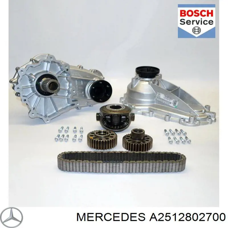 A2512802700 Mercedes caja de transferencia