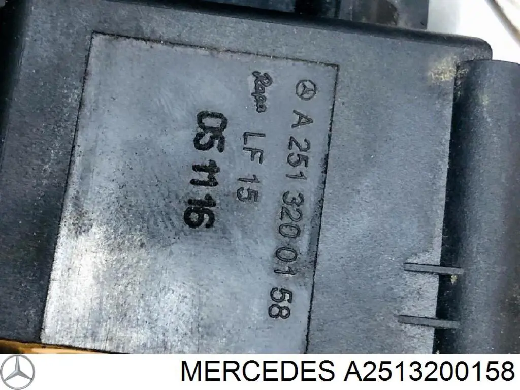 Bloque de válvulas de suspensión regulable A2513200158 Mercedes