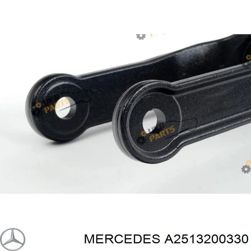 A2513200330 Mercedes amortiguador delantero