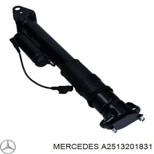 A2513201831 Mercedes amortiguador trasero