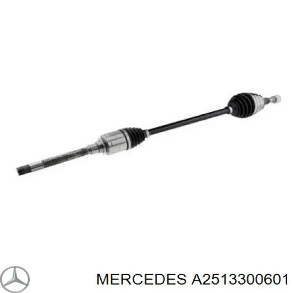 Comprar A2513300601 Mercedes Semieje delantero derecho