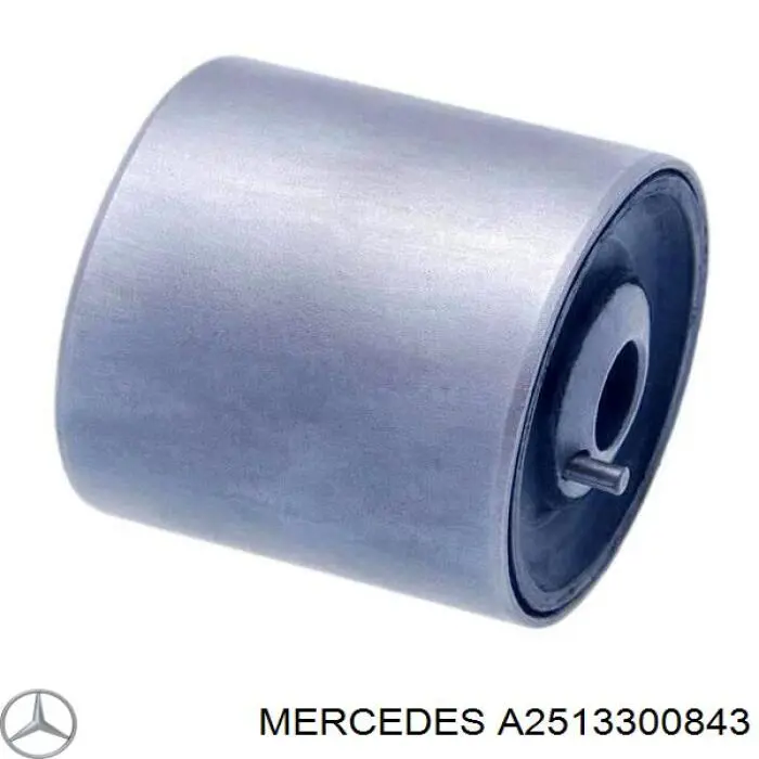 A2513300843 Mercedes silentblock de suspensión delantero inferior