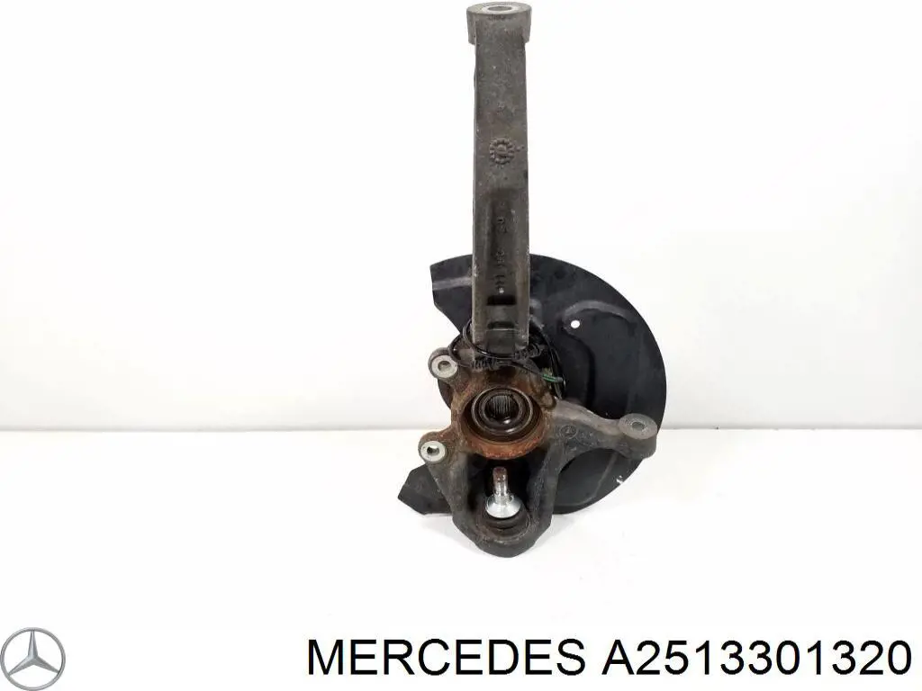 A2513301320 Mercedes muñón del eje, suspensión de rueda, delantero izquierdo