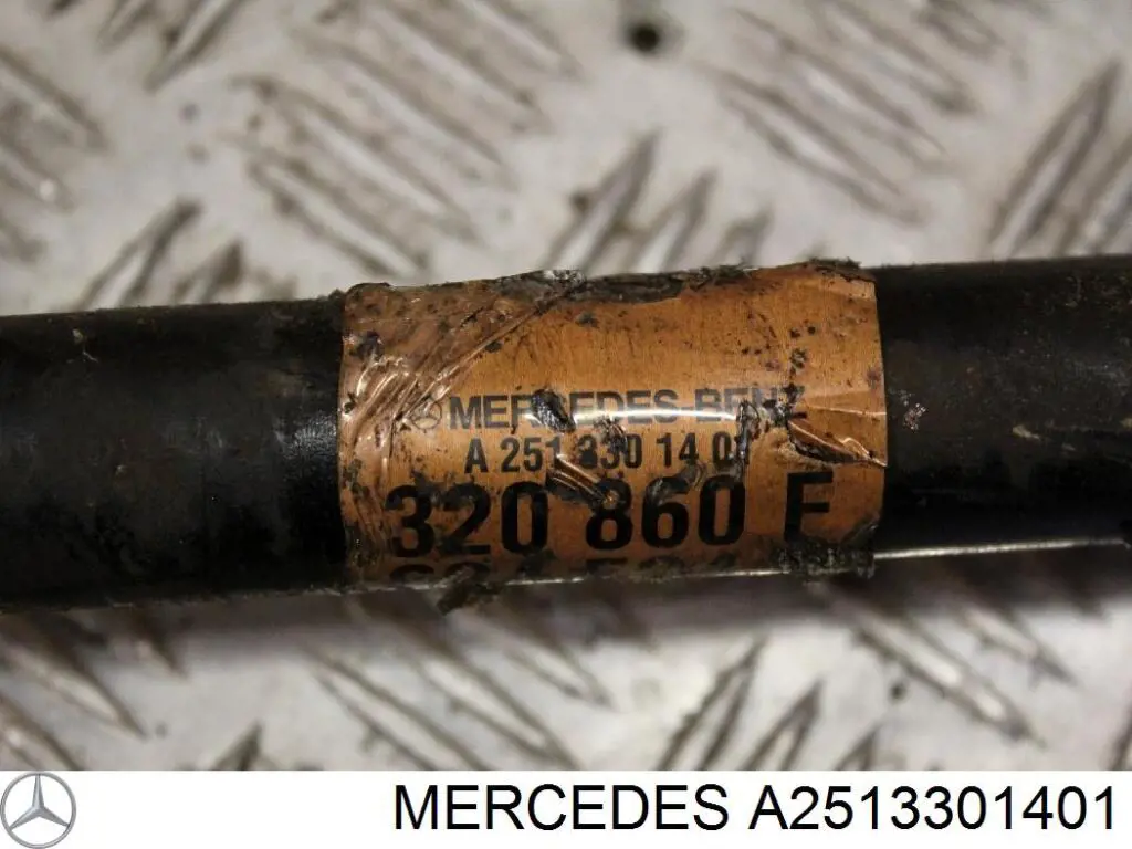 Comprar A2513301401 Mercedes Semieje delantero derecho