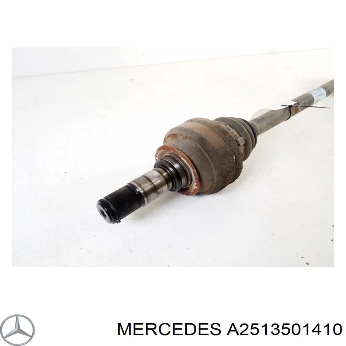 A2513501410 Mercedes árbol de transmisión trasero izquierdo