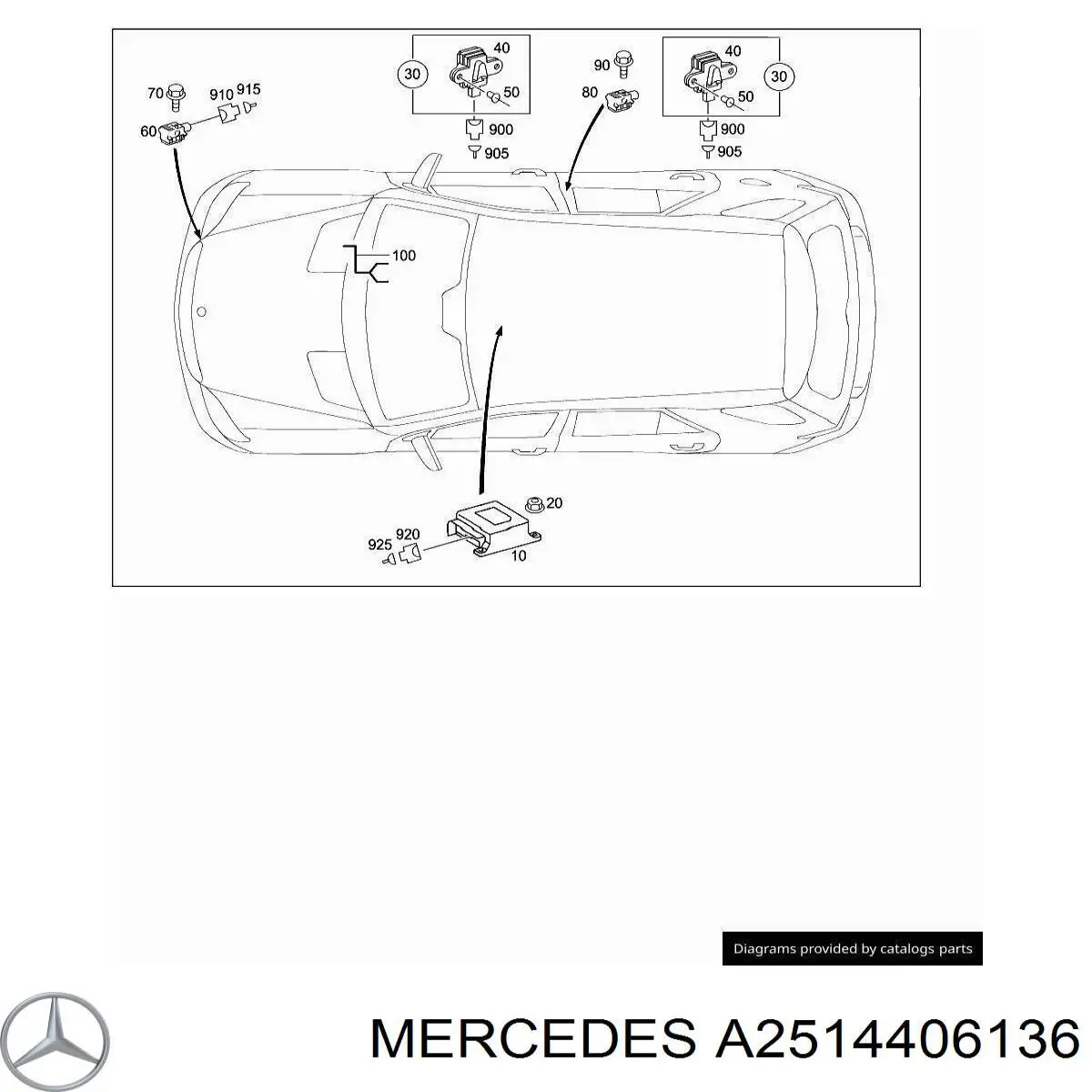 A2514406136 Mercedes