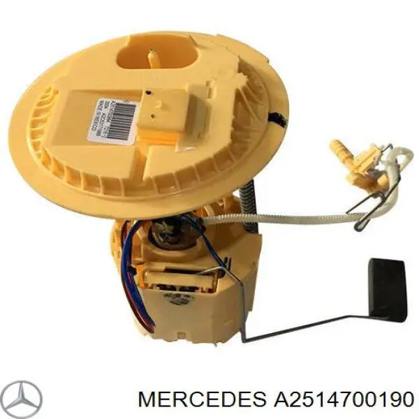 A2514700190 Mercedes filtro de combustible