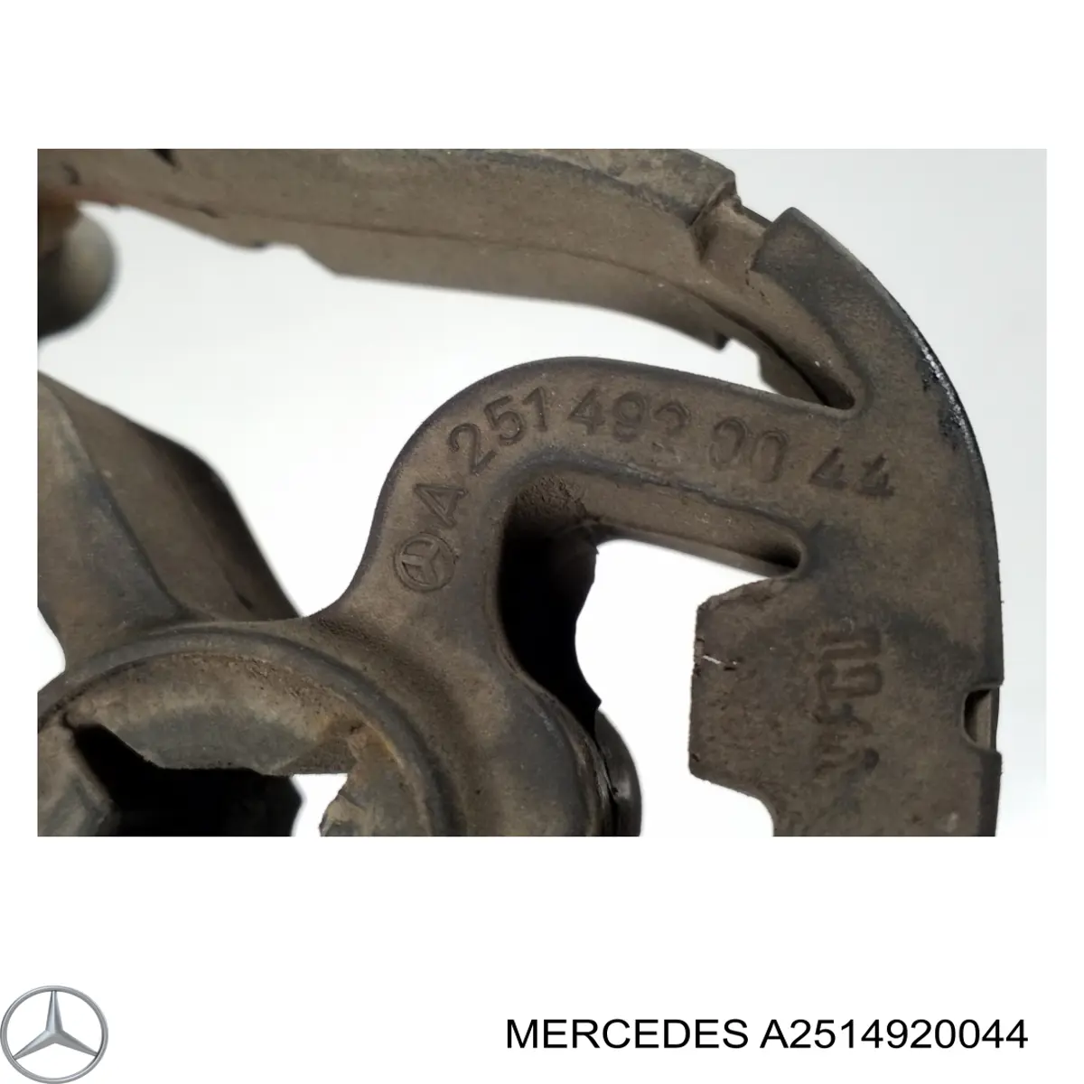 Comprar A2514920044 Mercedes Abrazadera de tubo de escape trasera