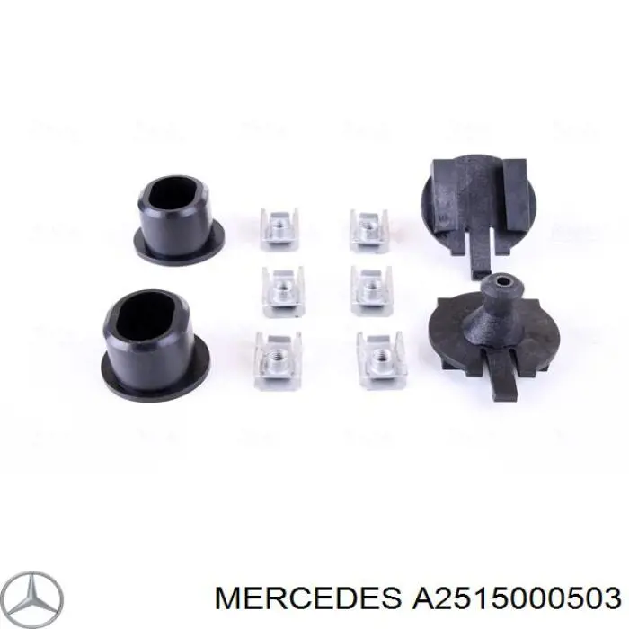 A2515000503 Mercedes radiador