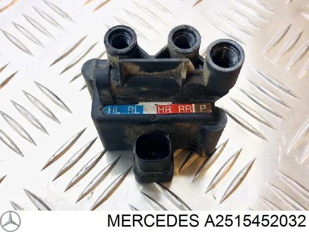 Módulo de suspensión neumática 2515454132 Mercedes