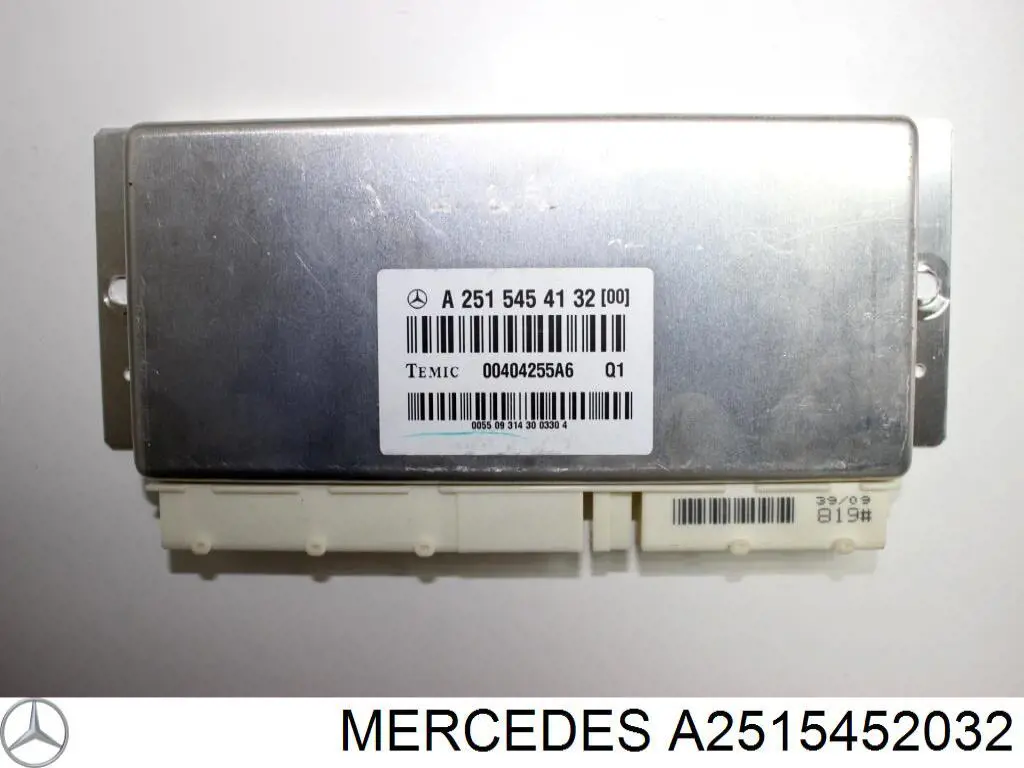 A2515452032 Mercedes unidad de control, suspensión neumática