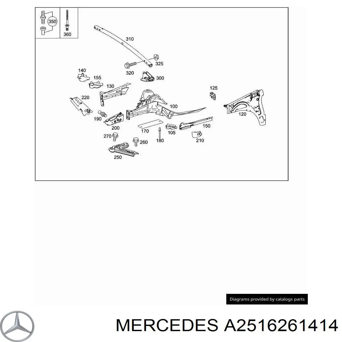 A2516261414 Mercedes