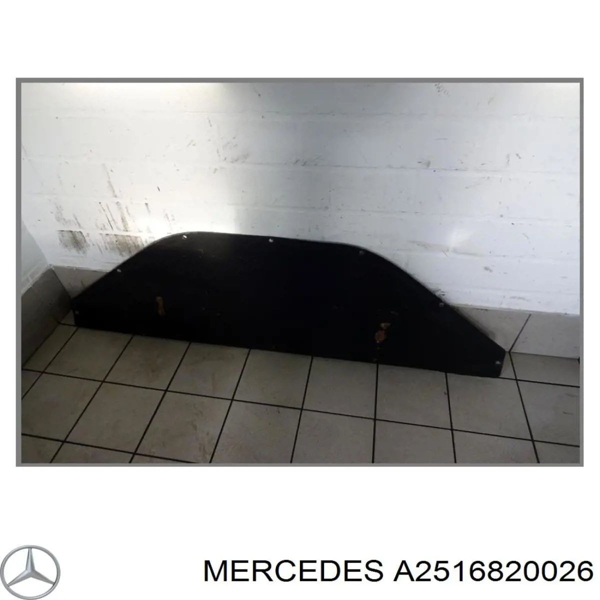 Insonorizante de motor Mercedes A2516820026 precio, desde 53,69 EUR
