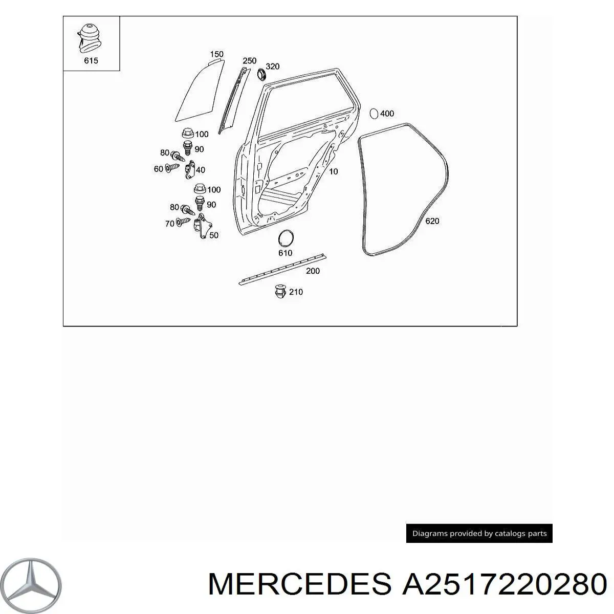  Mercedes A2517220280 precio, desde 7,12 EUR