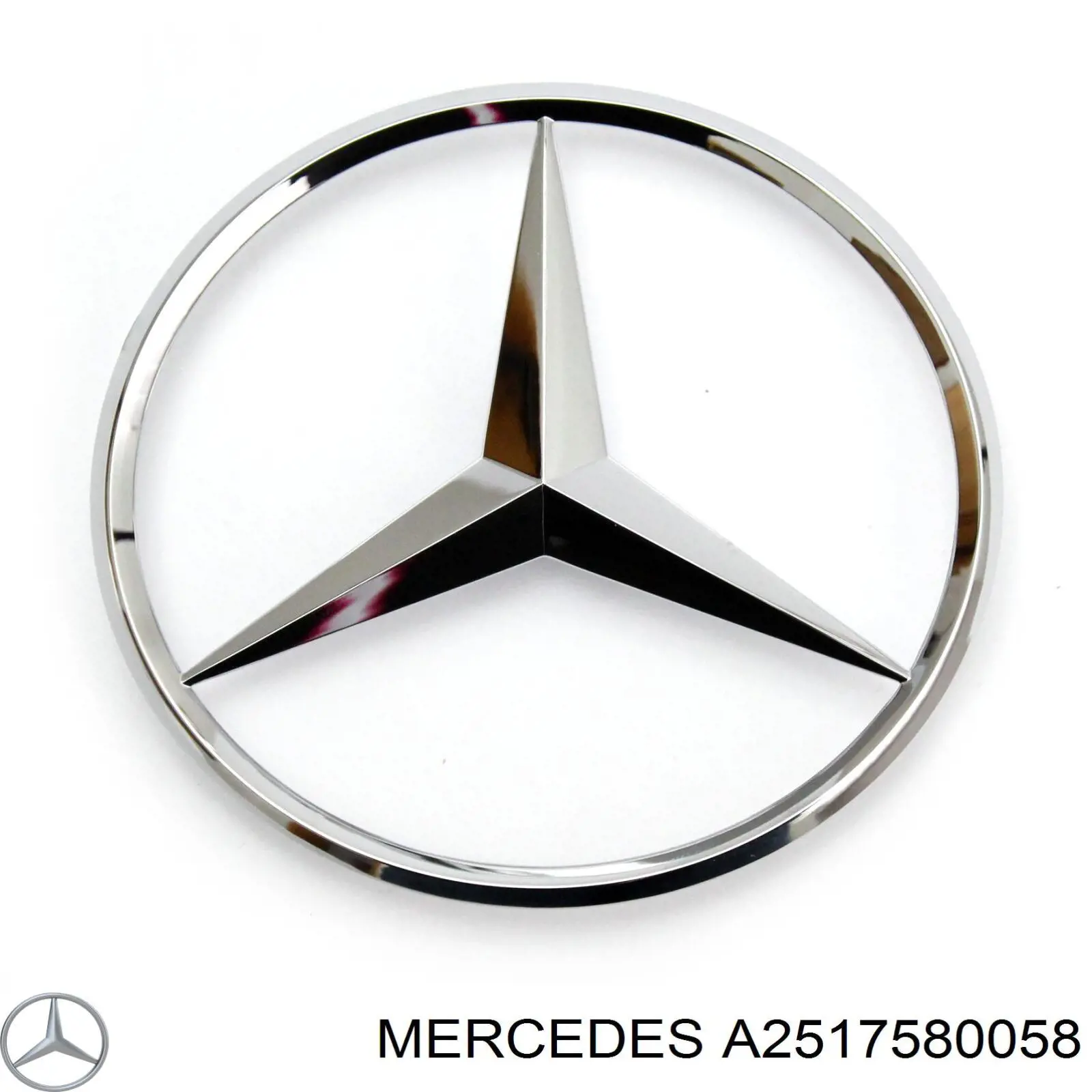 Logotipo de tapa de maletero para Mercedes S (W140)