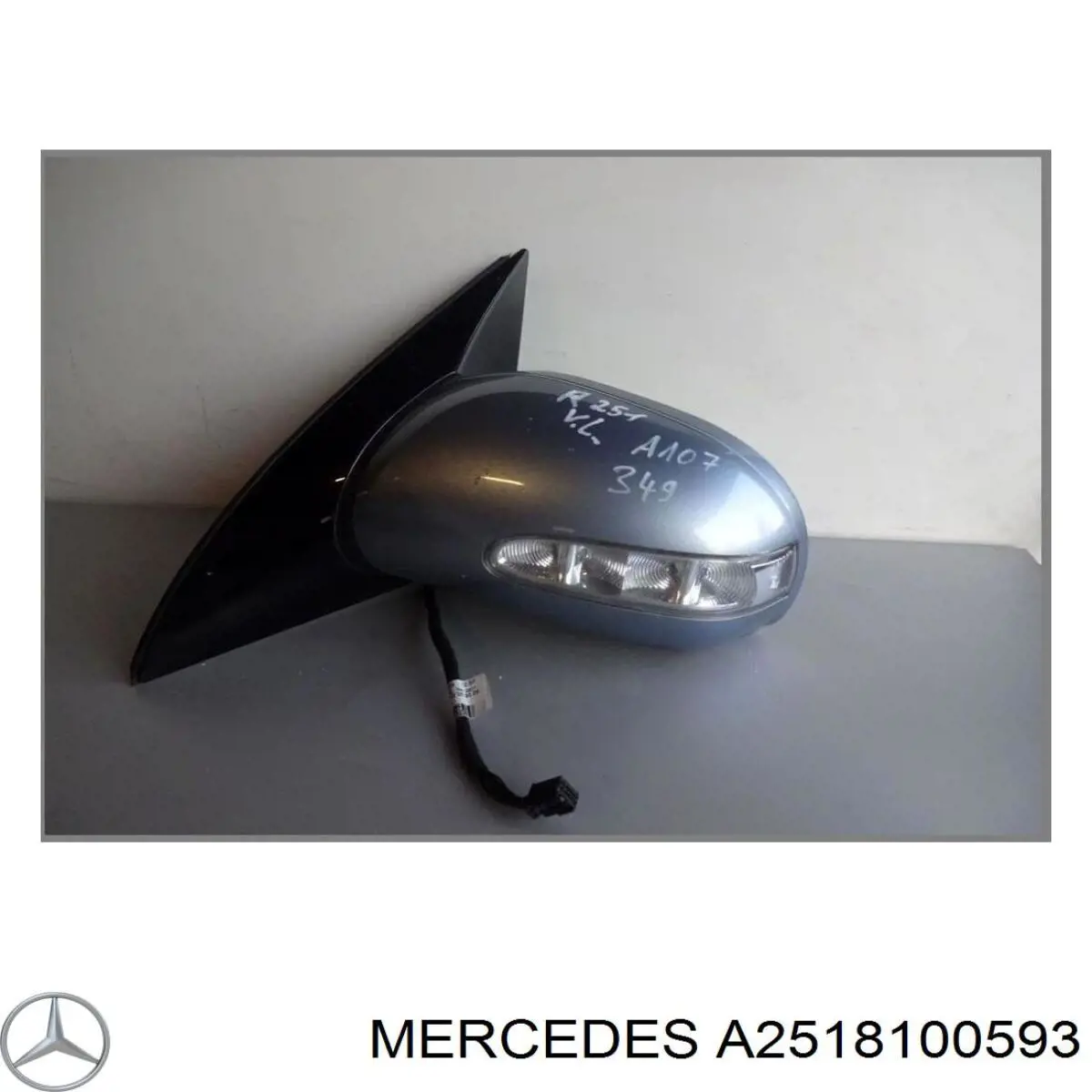 Espejo izquierdo Mercedes A251810059328 precio, desde 274,43 EUR