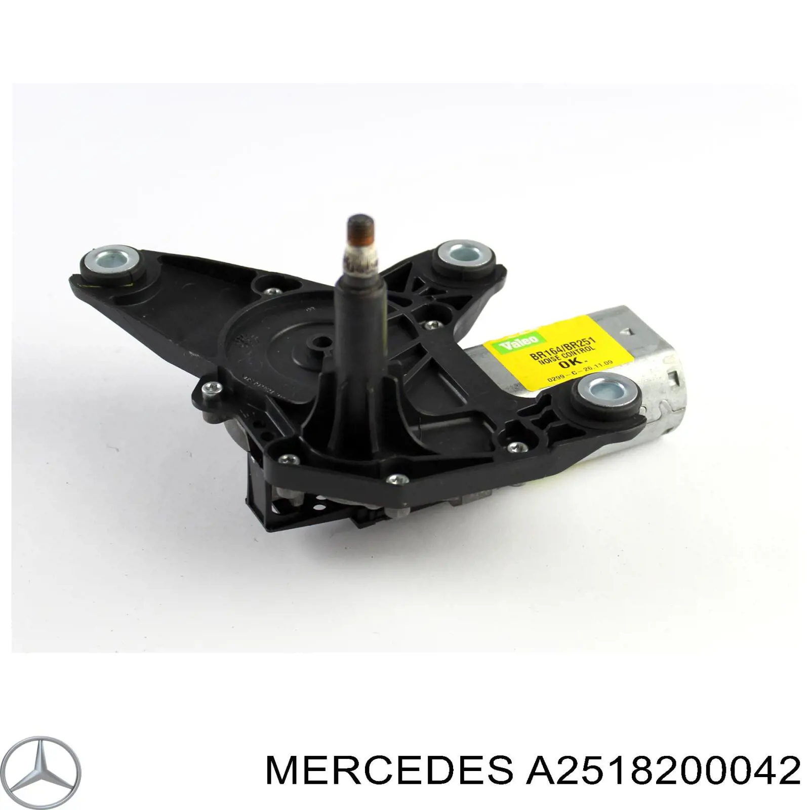 Comprar A2518200042 Mercedes Motor limpiaparabrisas, trasera