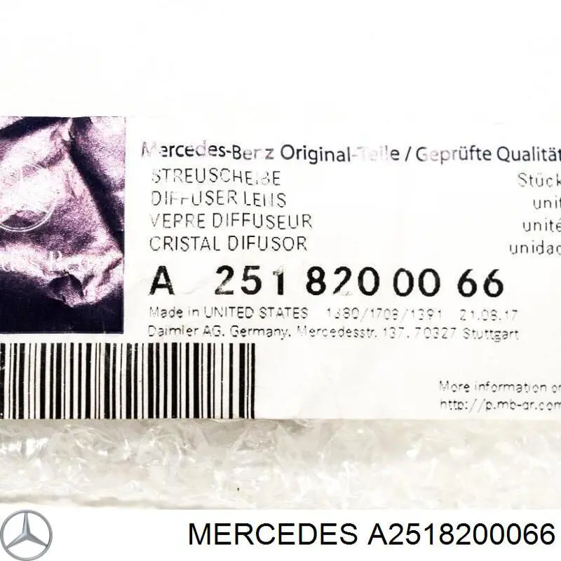 A2518200066 Mercedes