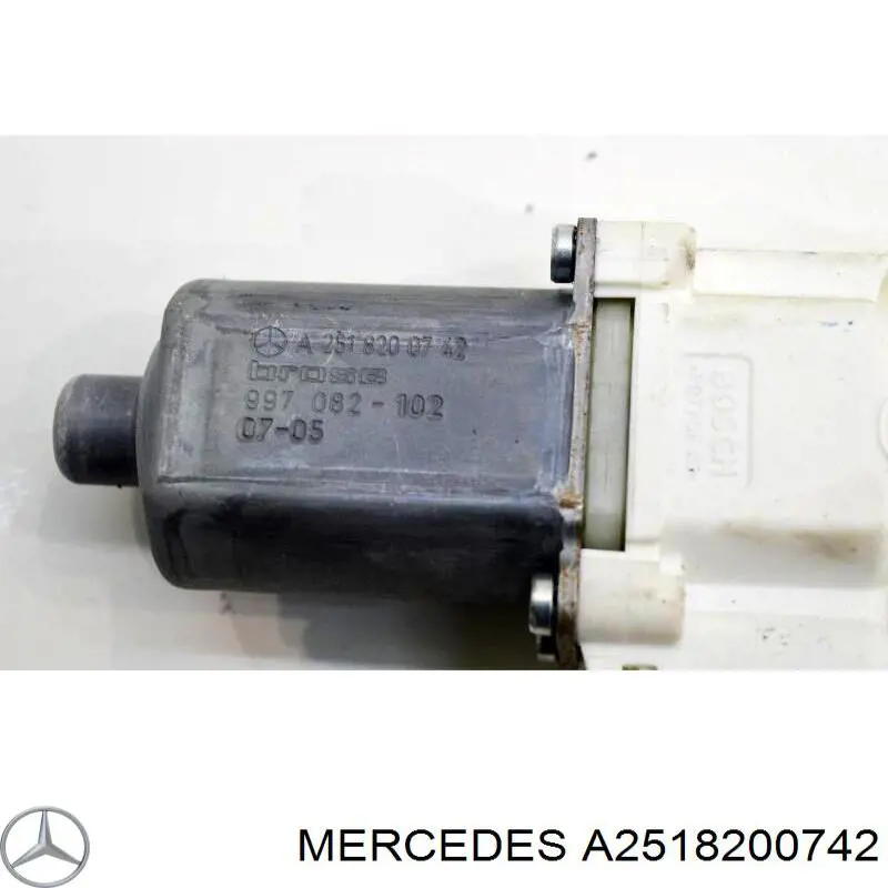 Motor eléctrico, elevalunas, puerta del conductor Mercedes A2518200742 precio, desde 31,94 EUR