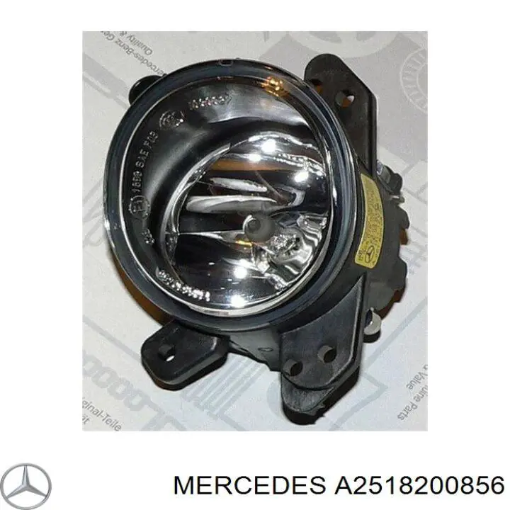Faro antiniebla derecho Mercedes A2518200856 precio, desde 29,21 EUR