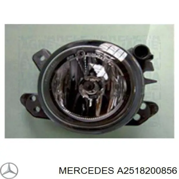 A2518200856 Mercedes faro antiniebla derecho