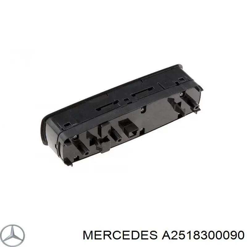 Comprar 2518300090 Mercedes Interruptor de elevalunas delantera izquierda