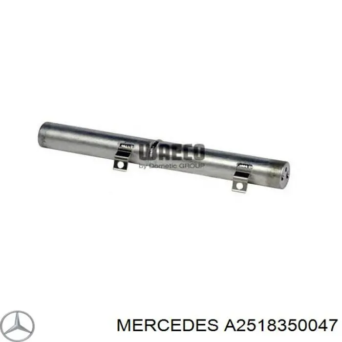A2518350047 Mercedes receptor-secador del aire acondicionado