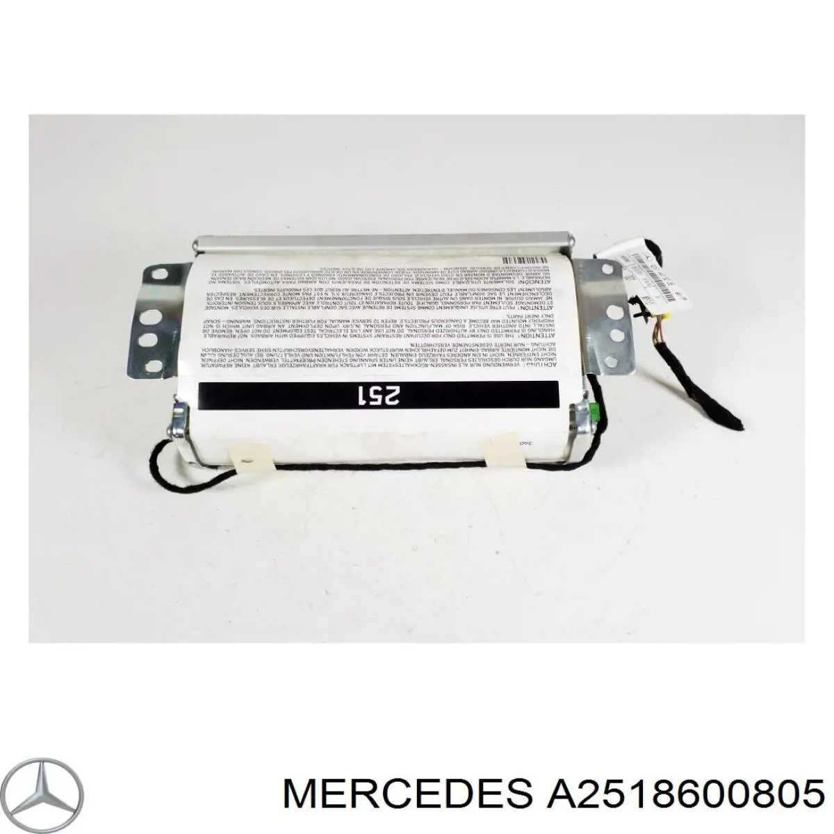 Comprar A2518600805 Mercedes Airbag lateral del pasajero
