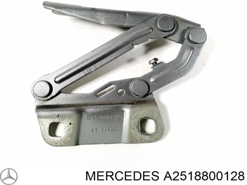 Bisagra, capó del motor izquierda Mercedes A2518800128