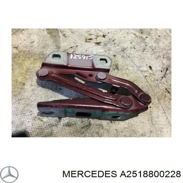 Bisagra derecha del capó Mercedes A2518800228 precio, desde 46,46 EUR