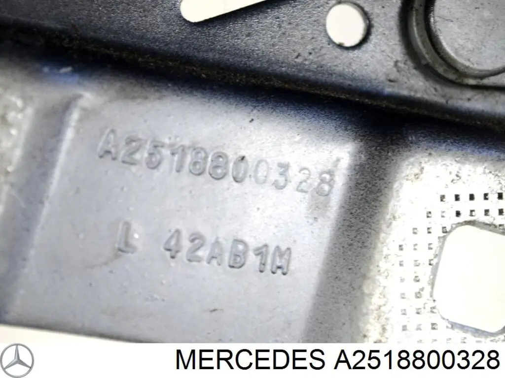 A2518800328 Mercedes bisagra, capó del motor izquierda