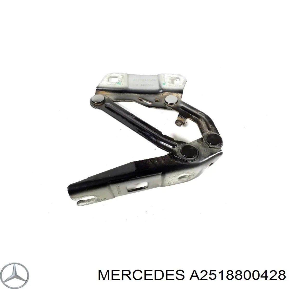 Bisagra, capó del motor derecha Mercedes A2518800428