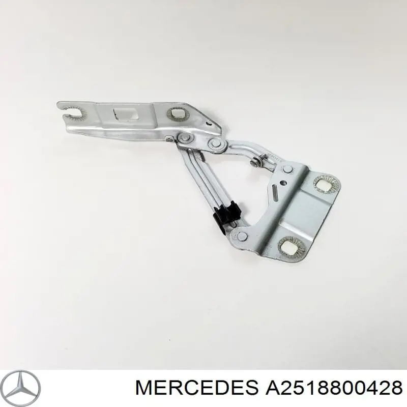 A2518800428 Mercedes bisagra, capó del motor derecha