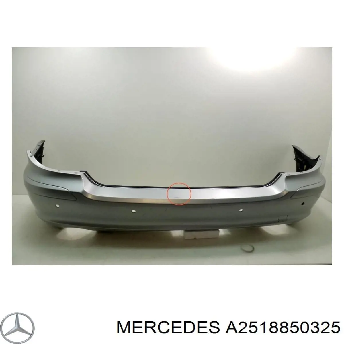 Paragolpes Mercedes A2518850325 precio, desde 255,55 EUR