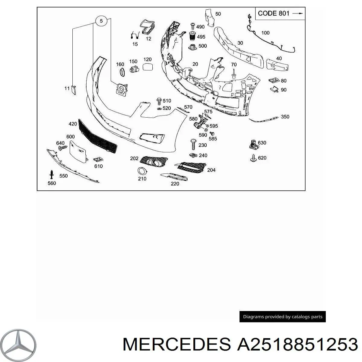 A2518851253 Mercedes