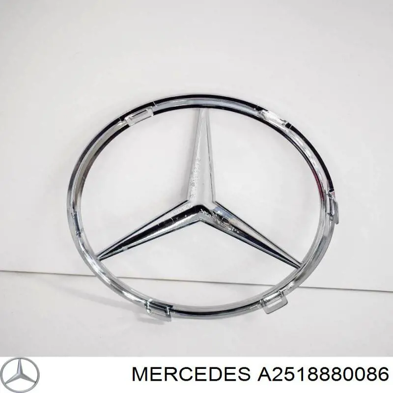 Comprar A2518880086 Mercedes Emblema de la parrilla del radiador
